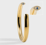 Evil Eye Cuff Gold