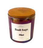 Basil Sage and Mint Candle