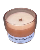 Beach Rose & Peach Peony Candle