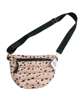 Leopard Crossbody Puffer Bag