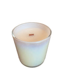 Holiday Iridescent Glass Candles