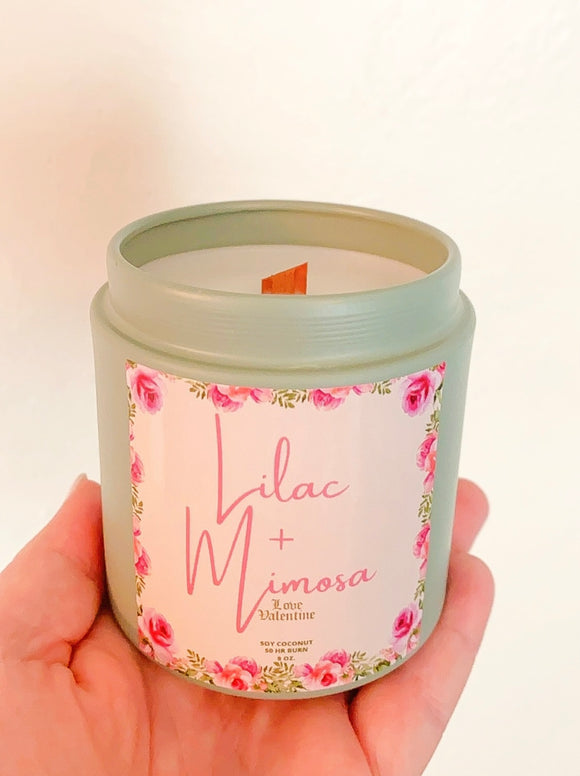 Lilac and Mimosa Candle