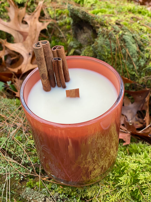 Auburn Iridescent Cinnamon Stick Candle